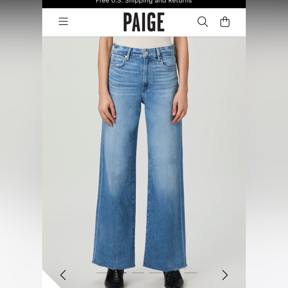 NEW PAIGE anessa 31 raw hem jean Sz 27